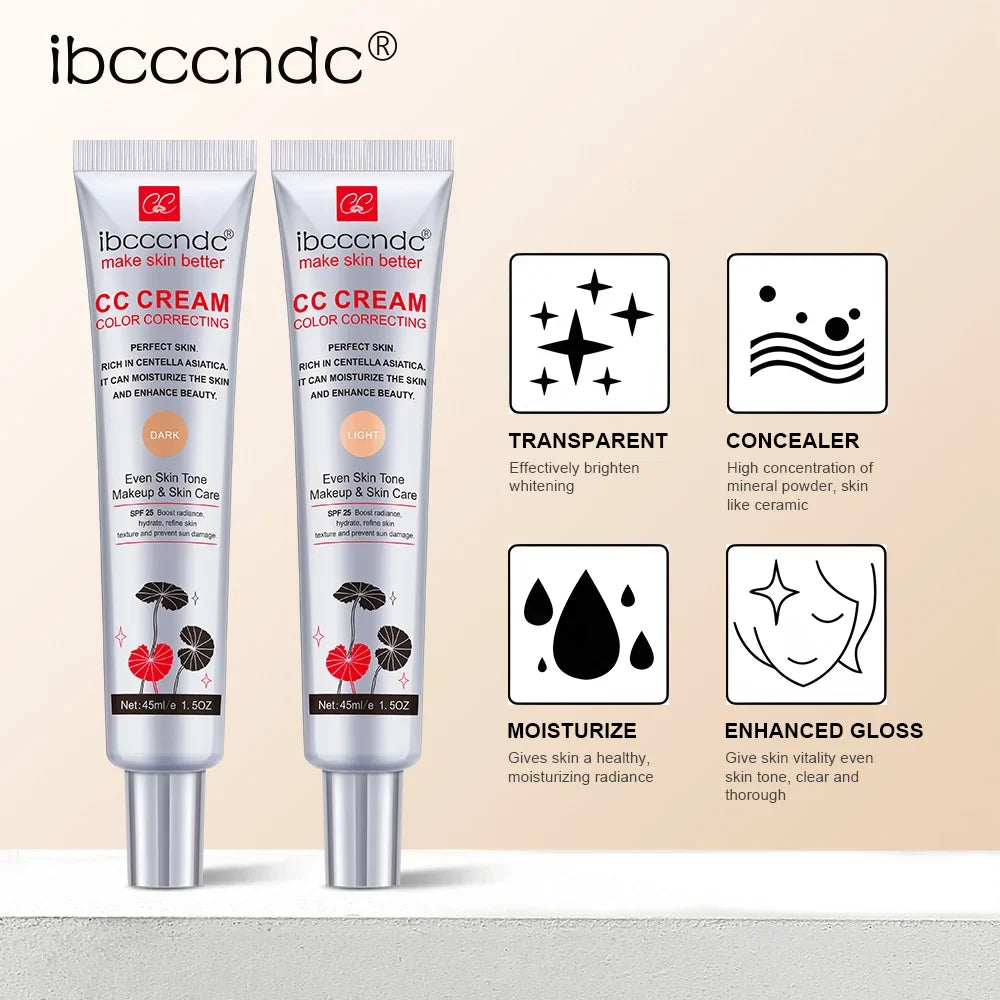 Centella Asiatica CC Cream – Color Correcting Foundation 45ml