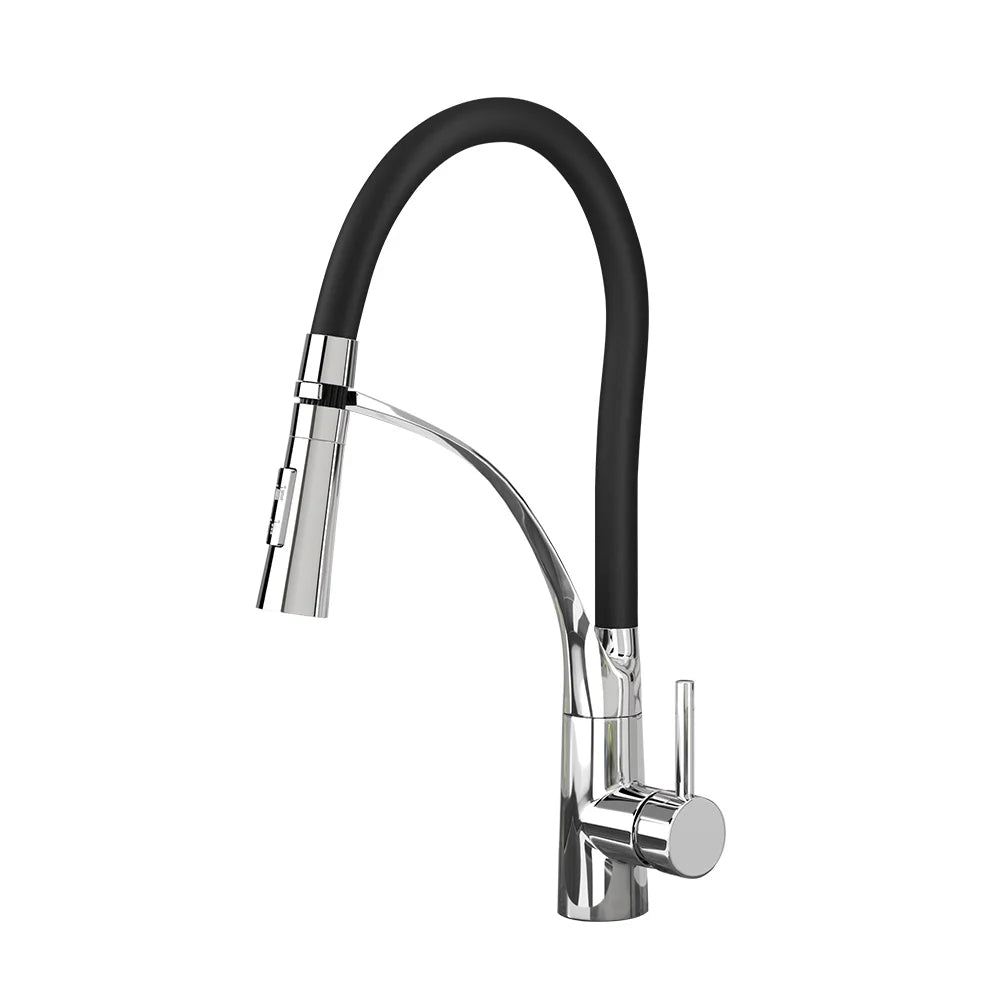 AOGUTU Brass Pull-Down Kitchen Faucet | Hot & Cold Mixer Tap