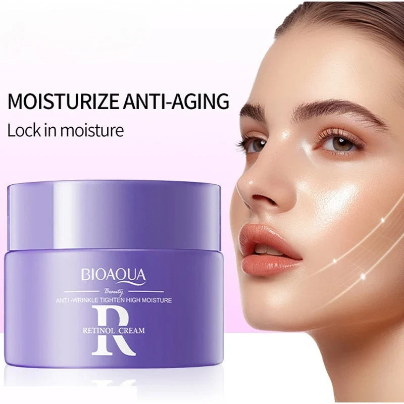 Retinol Facial Care Moisturizing Cream Promotes Skin Elasticity Deep