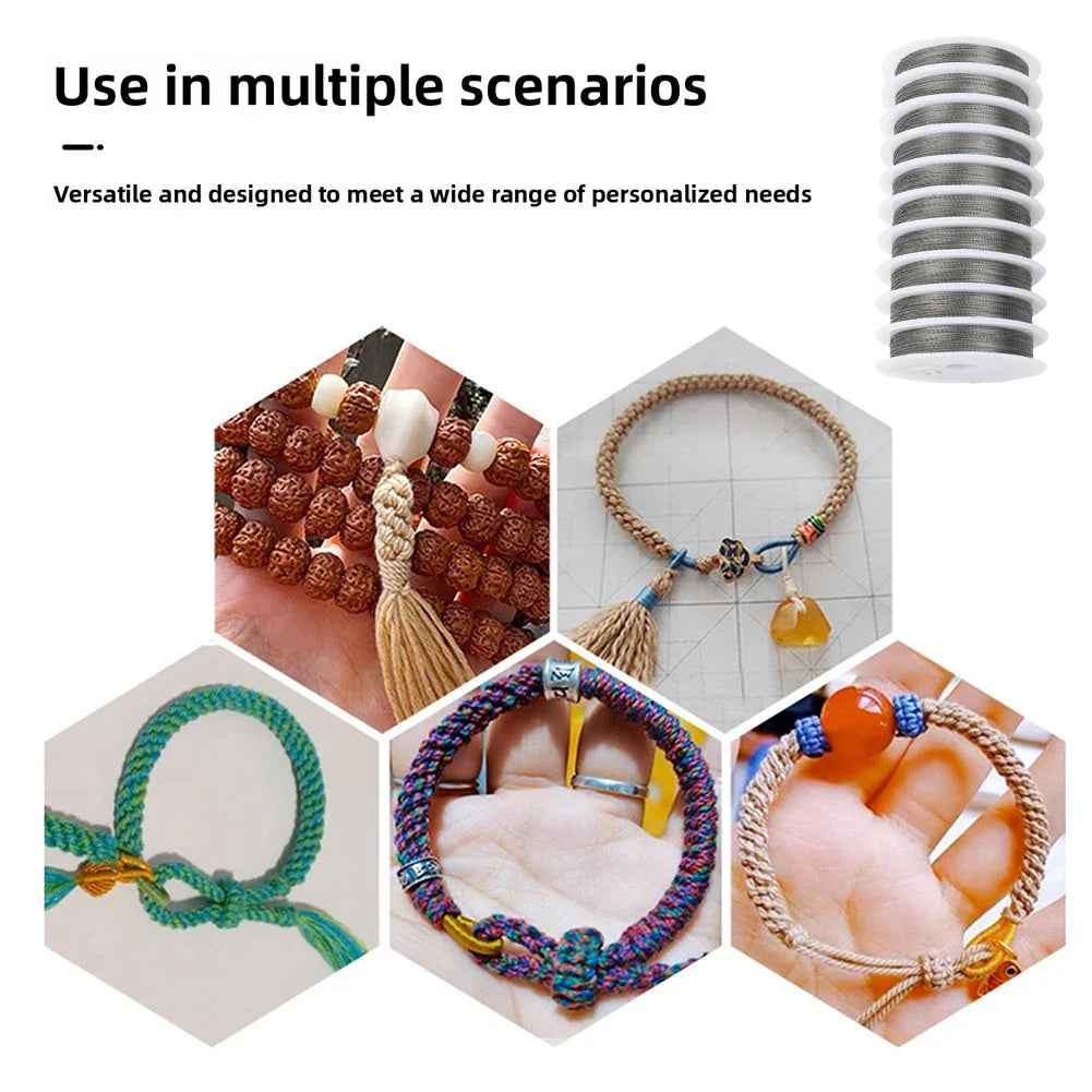 Stainless Steel Beading Wire 10-Roll Pack | Jewelry Making