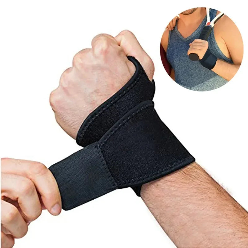 2-Pack Adjustable Wrist Support Wraps for Sports & Daily Use