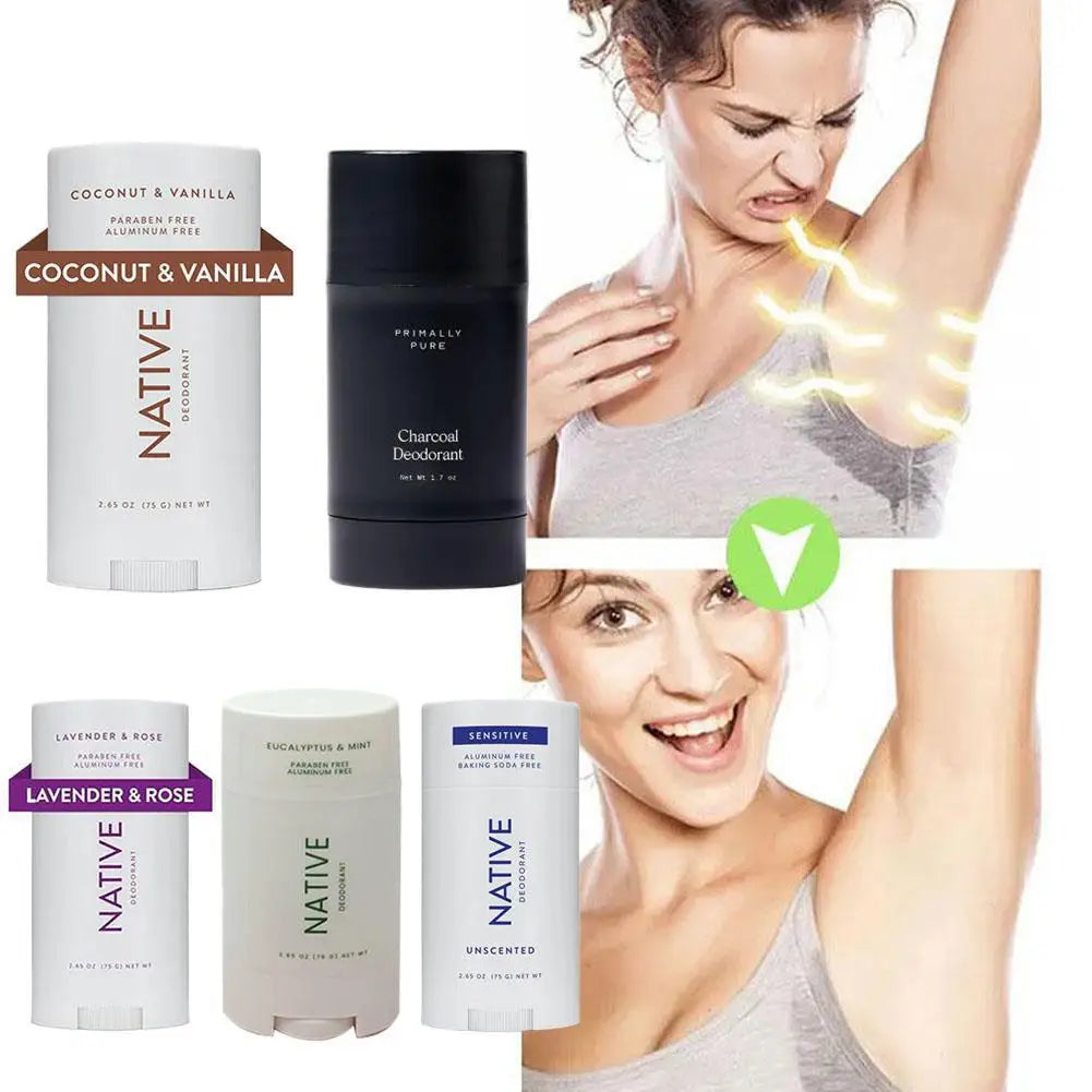 Natural Sensitive Deodorant Stick – 72-Hour Odor Protection