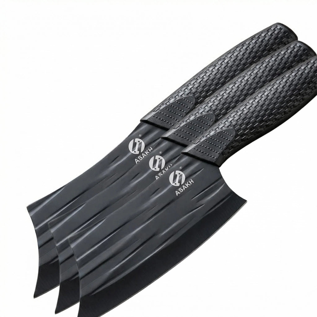 Professional Forged Stainless Steel Cleaver Knife | Non-Slip Handle