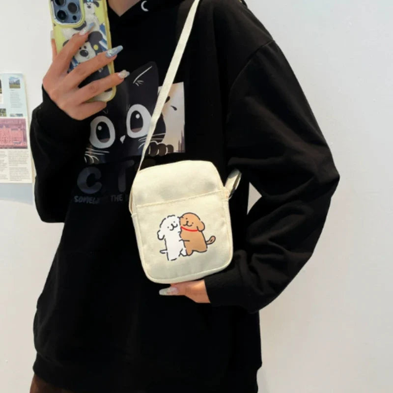Exercise Fashion Phone Storage Pouch Men Women Anime Cartoon Cute