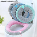 5-Pack Soft Thick Toilet Seat Covers – Warm Cushion with Handle