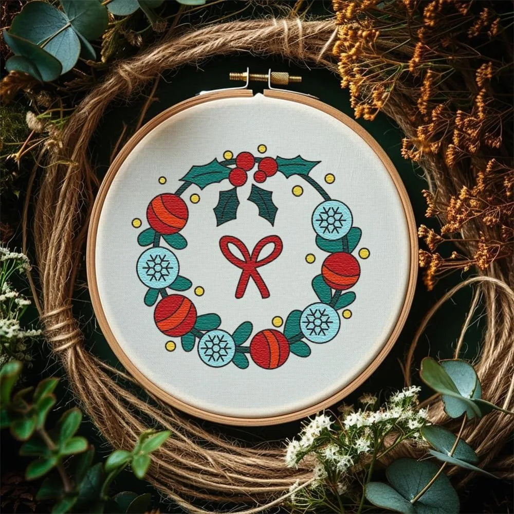 Water Soluble Embroidery Patterns – 80 Christmas Designs, 4 Sheets