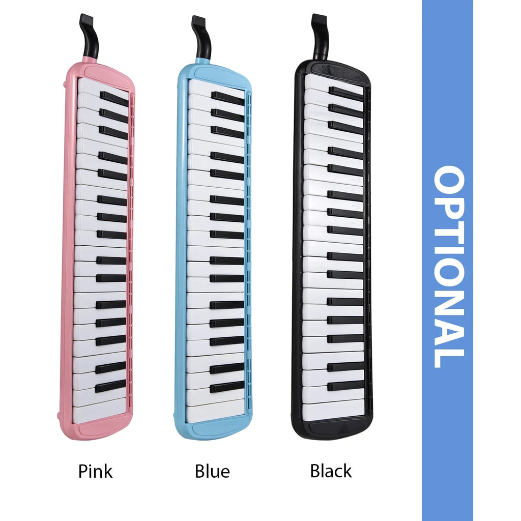 Melodica Air Piano Keyboard 37 Keys Instrument 2 Soft Blow Pipe