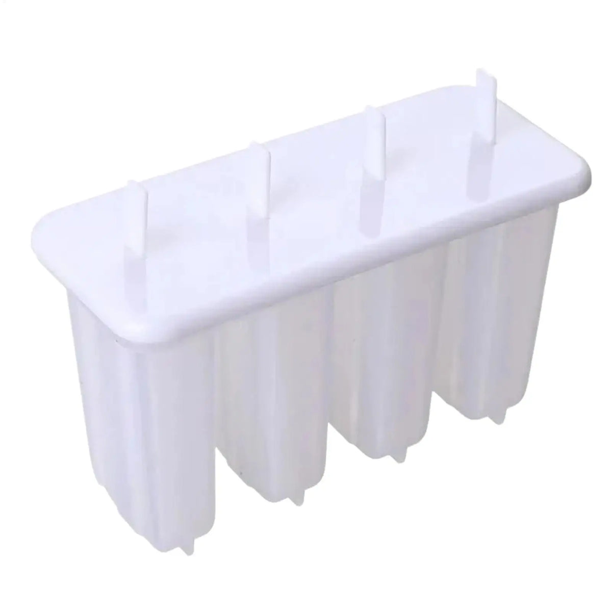 4-Cavity Popsicle Mold with Lid – DIY Ice Cream & Ice Pop Maker