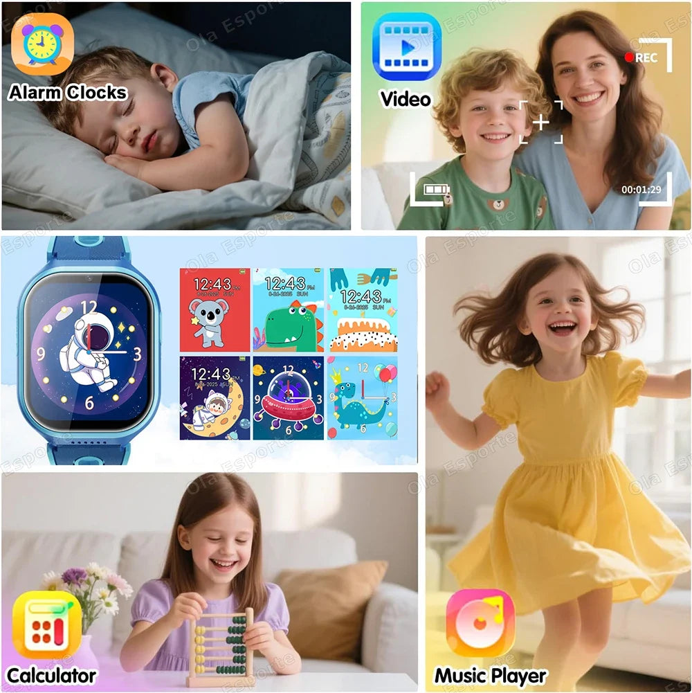 HT30 Kids Smartwatch | 1.83" HD Screen, Camera & 22+ Games