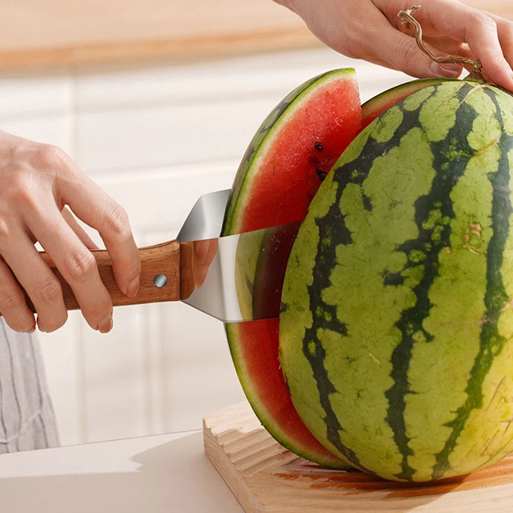 Stainless Steel Watermelon Slicer | Portable Fruit Cutter