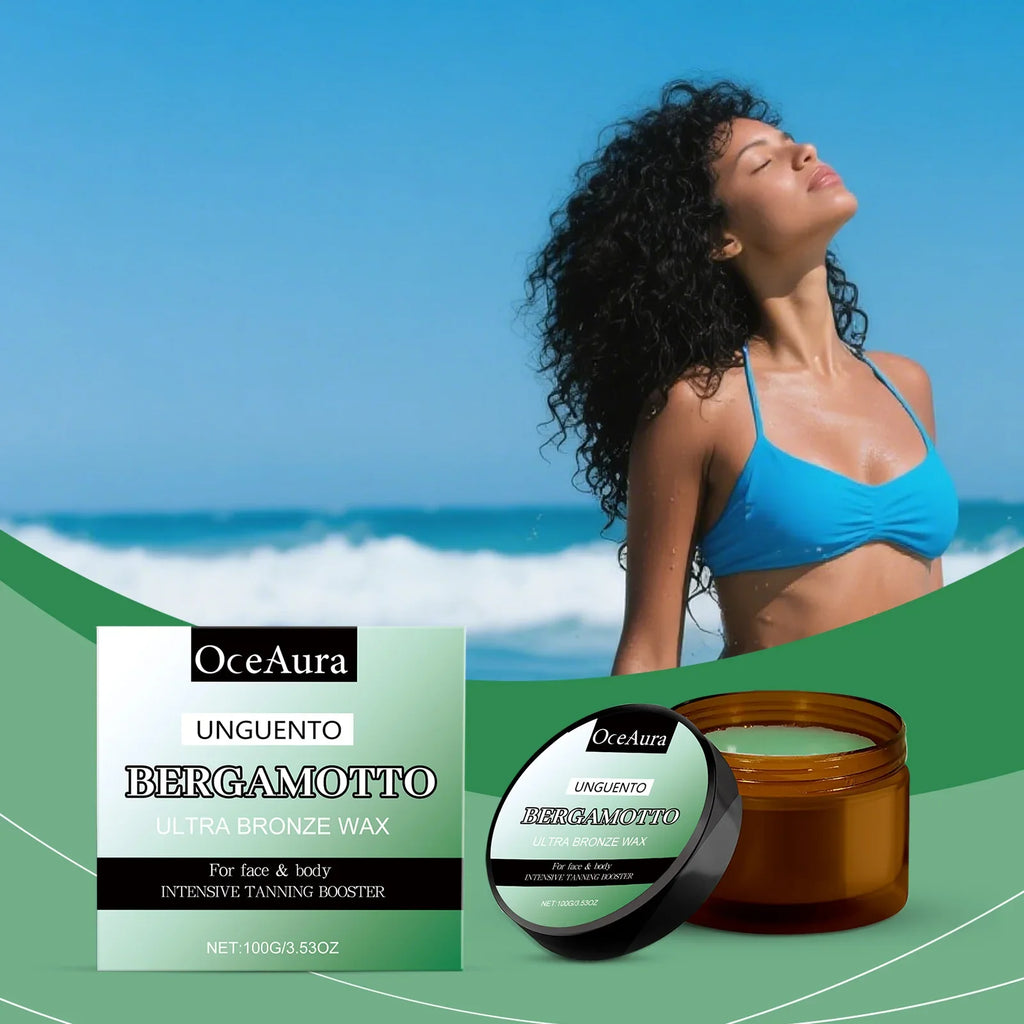 OceAura Bergamot Bronze Self-Tanner Body Cream | Moisturizing