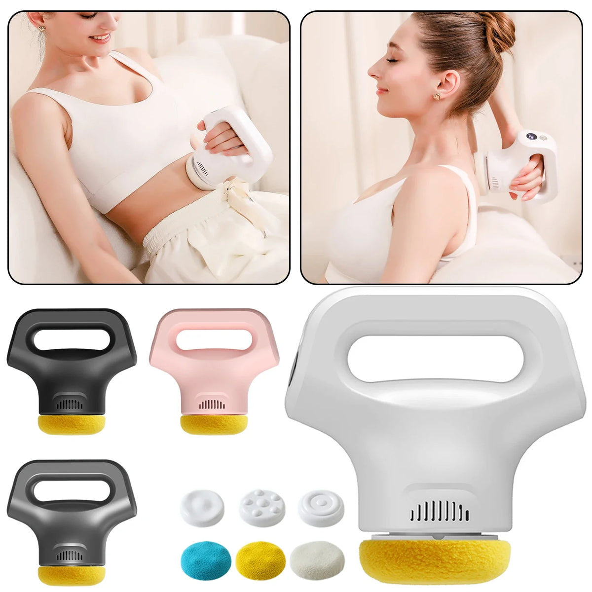 Electric Body Sculpting Massager | 12 Levels & 6 Heads