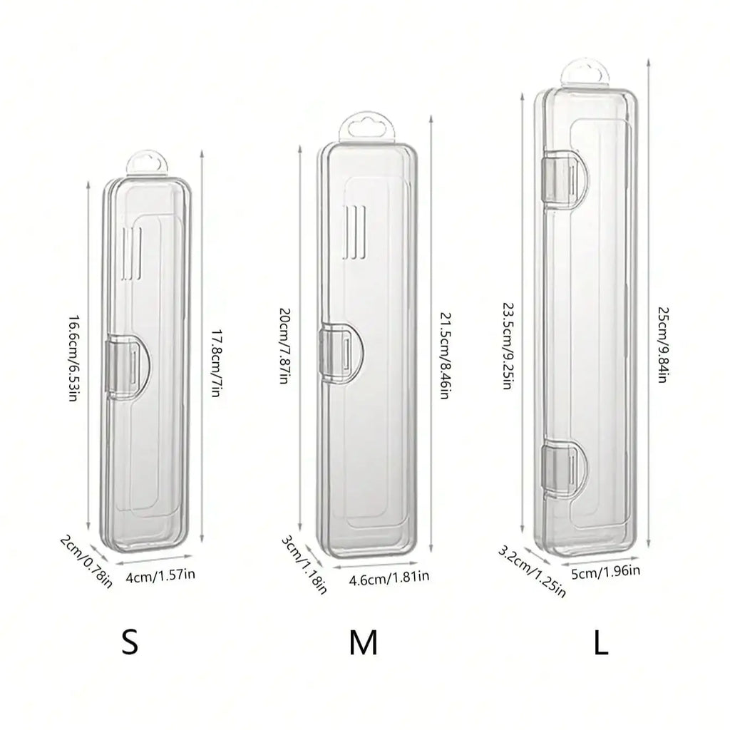 Travel Business Portable Transparent Toothbrush Box Electric