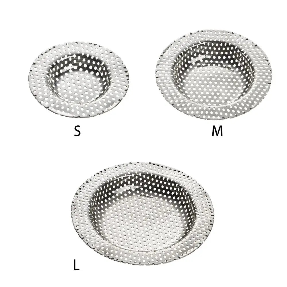 7 9 Stainless Steel Sewer Hair Filter Kitchen Sink Mesh Bath Strainer