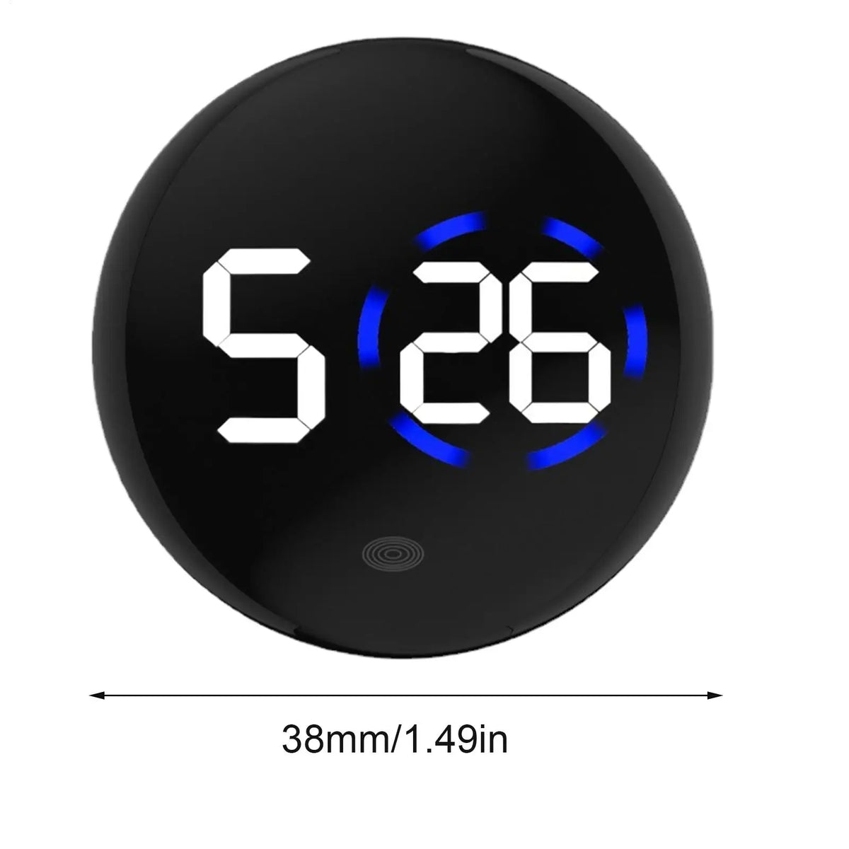 Mini LED Digital Car Clock | Dashboard, Fridge, RV & Travel