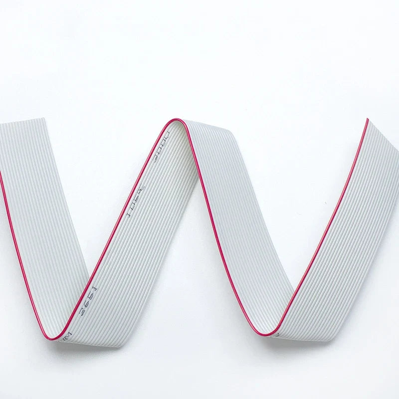 1Meter Pitch Grey Flat Ribbon Cable IDC FC Connector 10P 12P 14P 16P