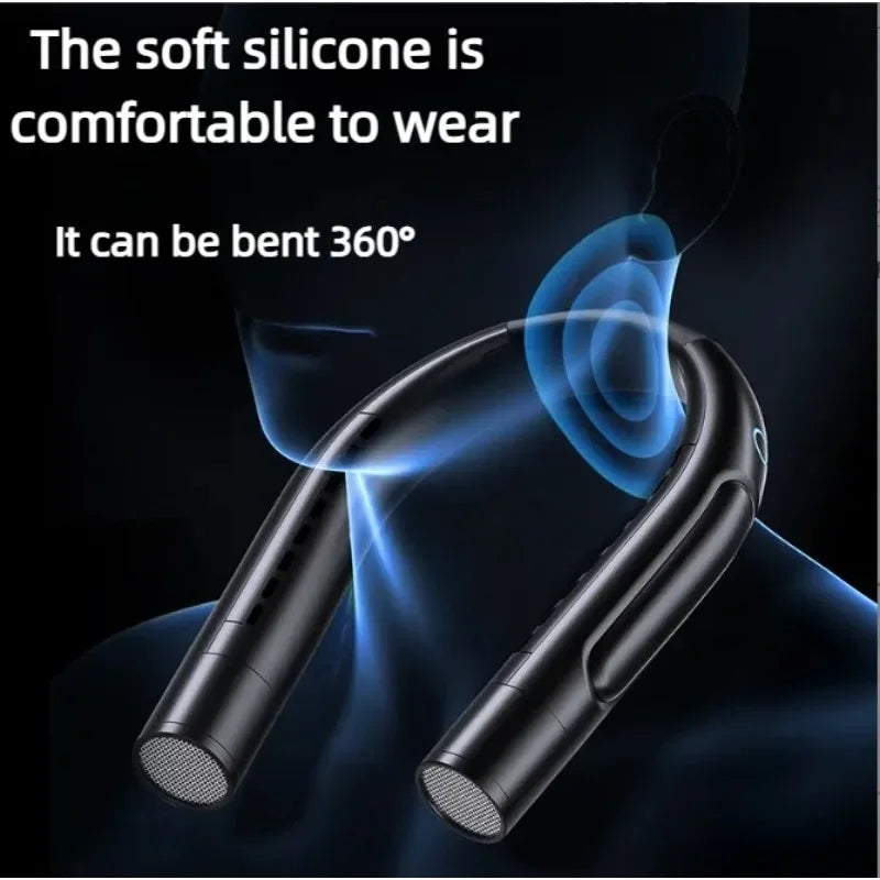 URGGU Bladeless Neck Fan 4000mAh USB Rechargeable Wearable