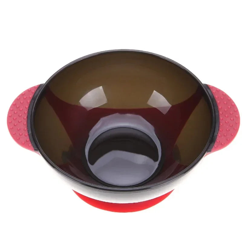 Hair Color Mixing Bowl & Tint Stirrer Blender – DIY Salon Kit