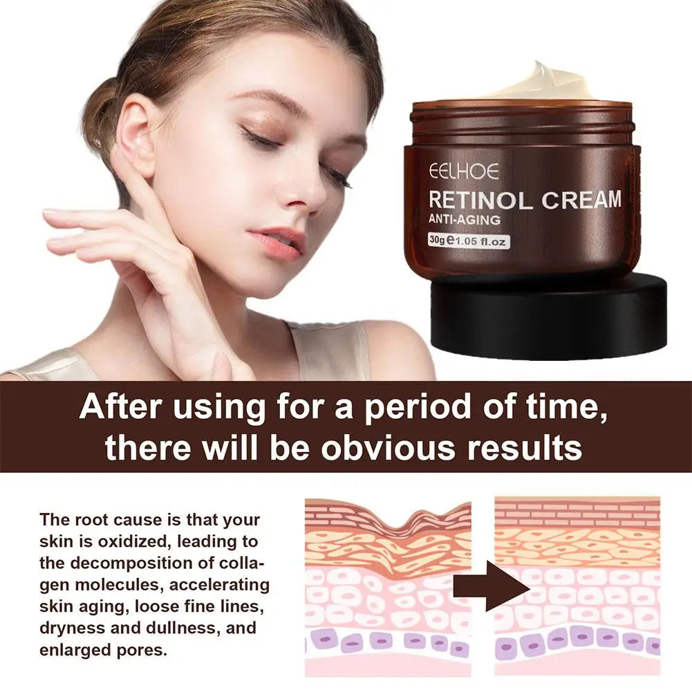 Retinol & Hyaluronic Acid Anti-Aging Face Cream 30g