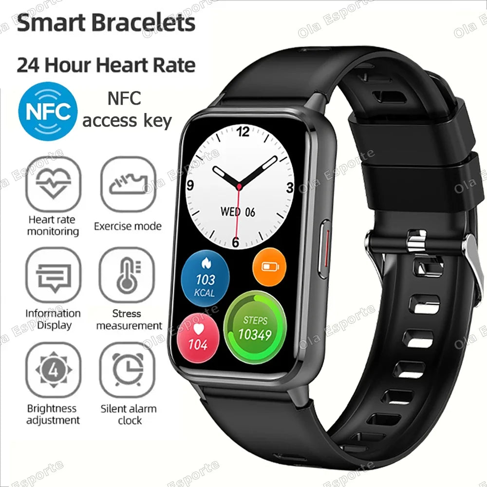 Ola Esporte Sports Smart Watch AMOLED NFC Bluetooth Call