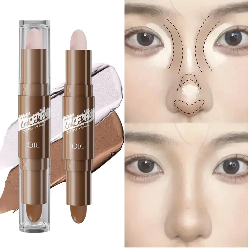 QIC Double-Ended Contour & Highlight Stick | Face Sculpting