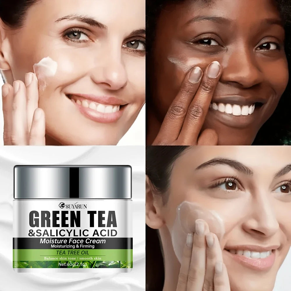 SUYARUN Squalane Camellia Green Tea Cream – Hydrating