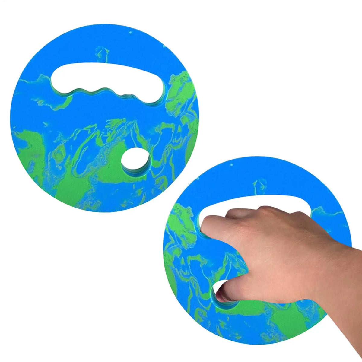 Swim Hand Paddles 2Pcs – Water Exercise Discs for Pool Training