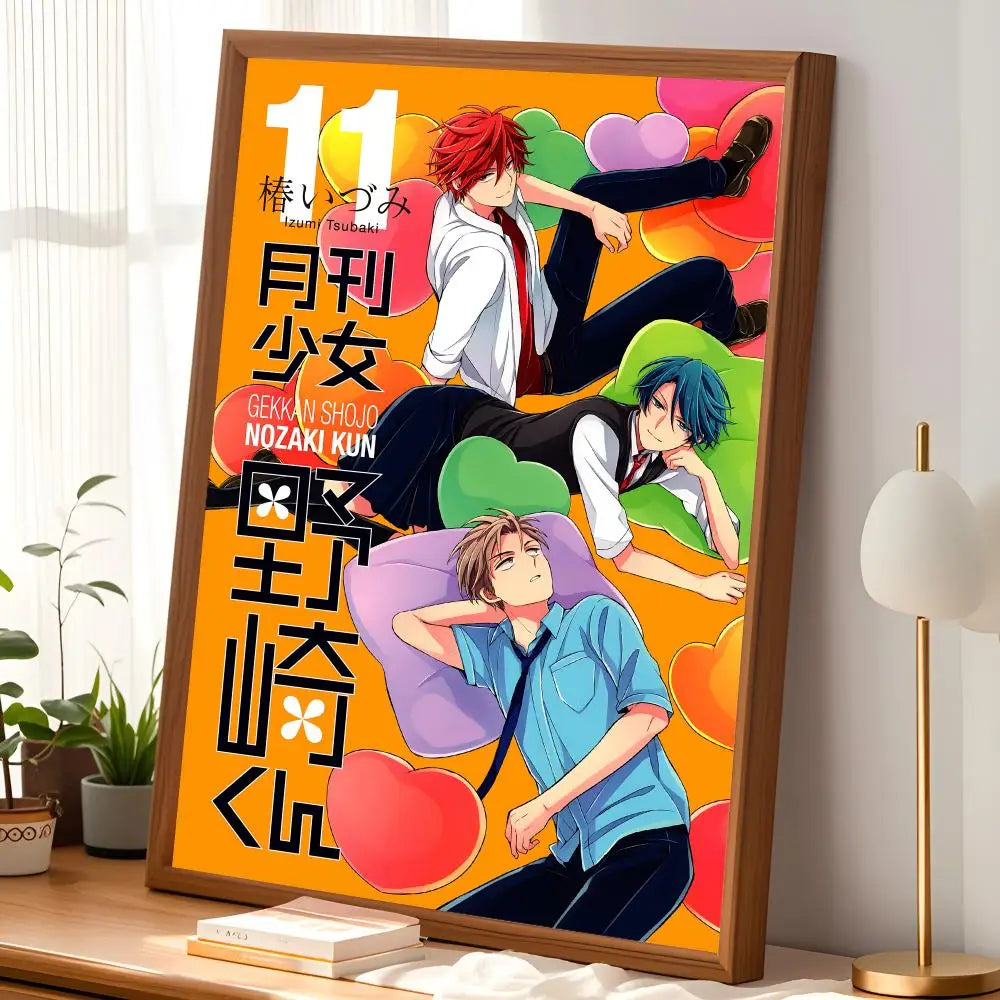 Monthly Girls' Nozaki-kun HD Self-Stick Anime Wall Poster