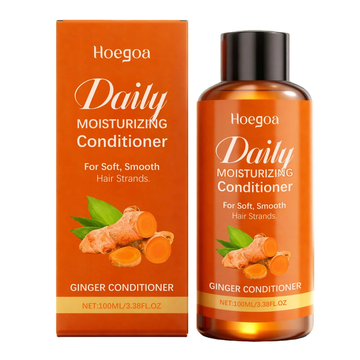HOEGOA Ginger Hair Growth Shampoo – Strengthen & Nourish
