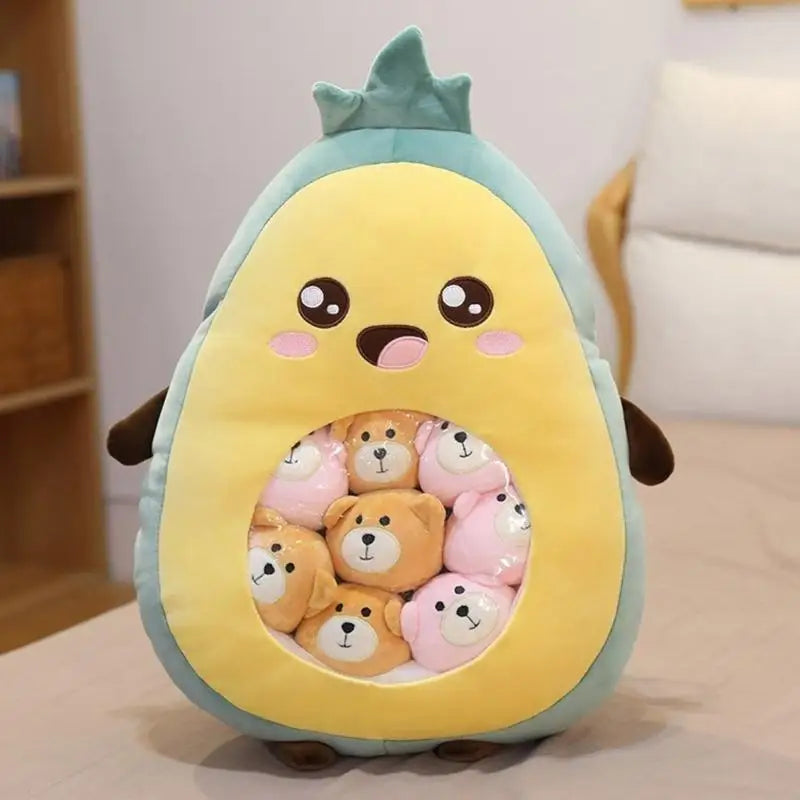 Stuffed Fruit Plush Toy | Strawberry Carrot Kids Gift Set