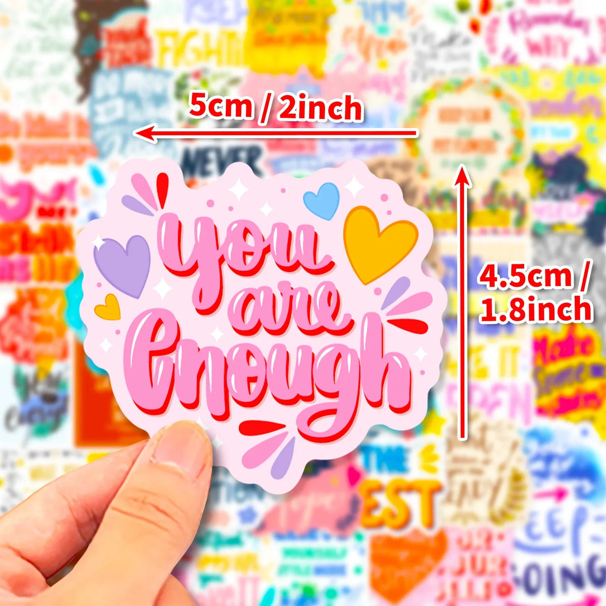 Inspirational Sticker Stickers Affirmation Positive Journaling