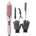 Ionic Hair Styling Brush Set | Digital Temp Curling Wand Comb