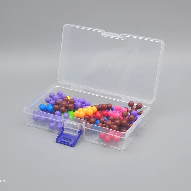 Set of 5 Clear Plastic Storage Boxes | Small Item Organizers