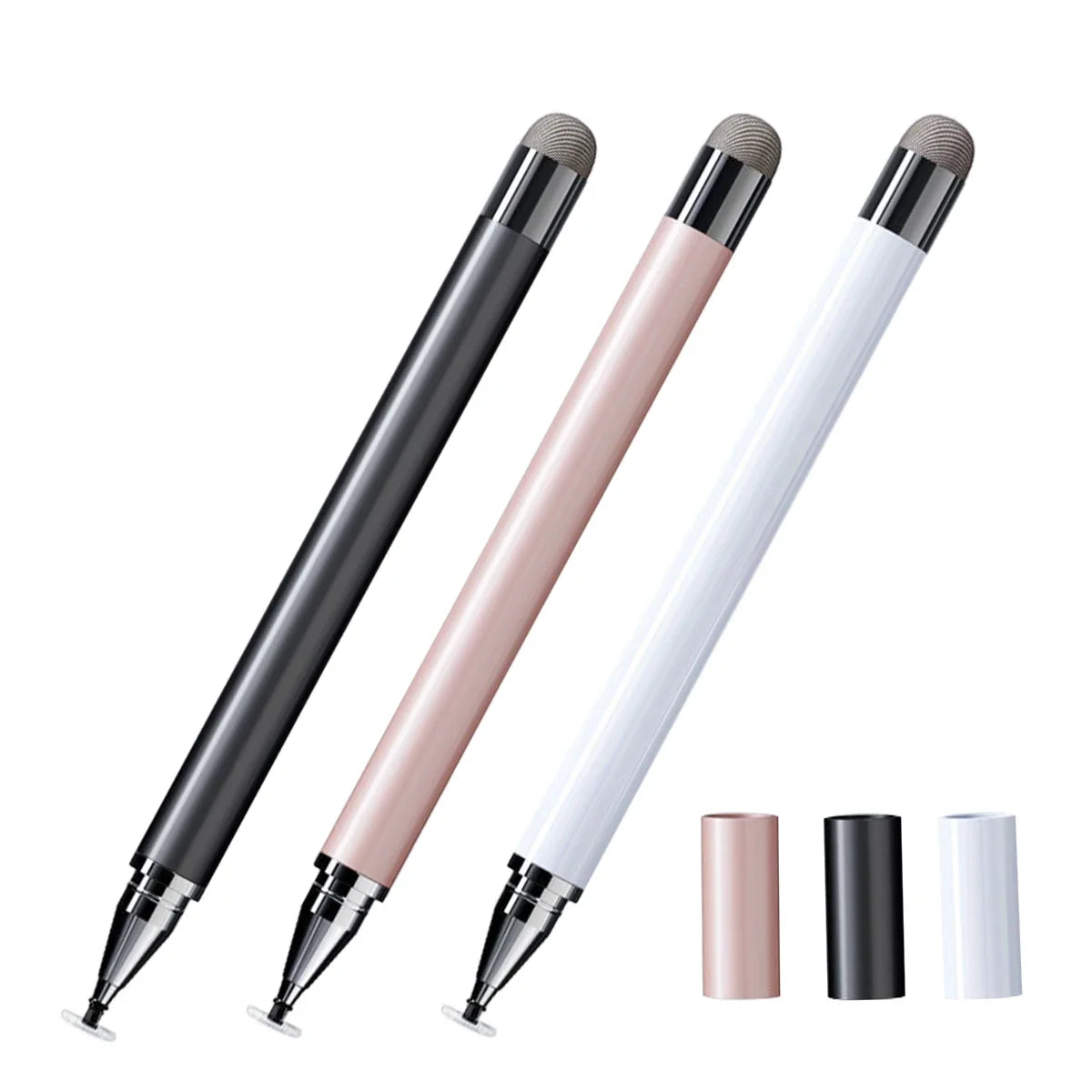 2-in-1 Universal Stylus Pen for Tablets, Phones & Touch Screens