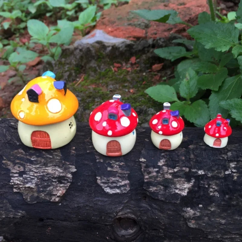 Mini Resin Moss Micro Landscape Decor Outdoor Fairy Miniature Garden
