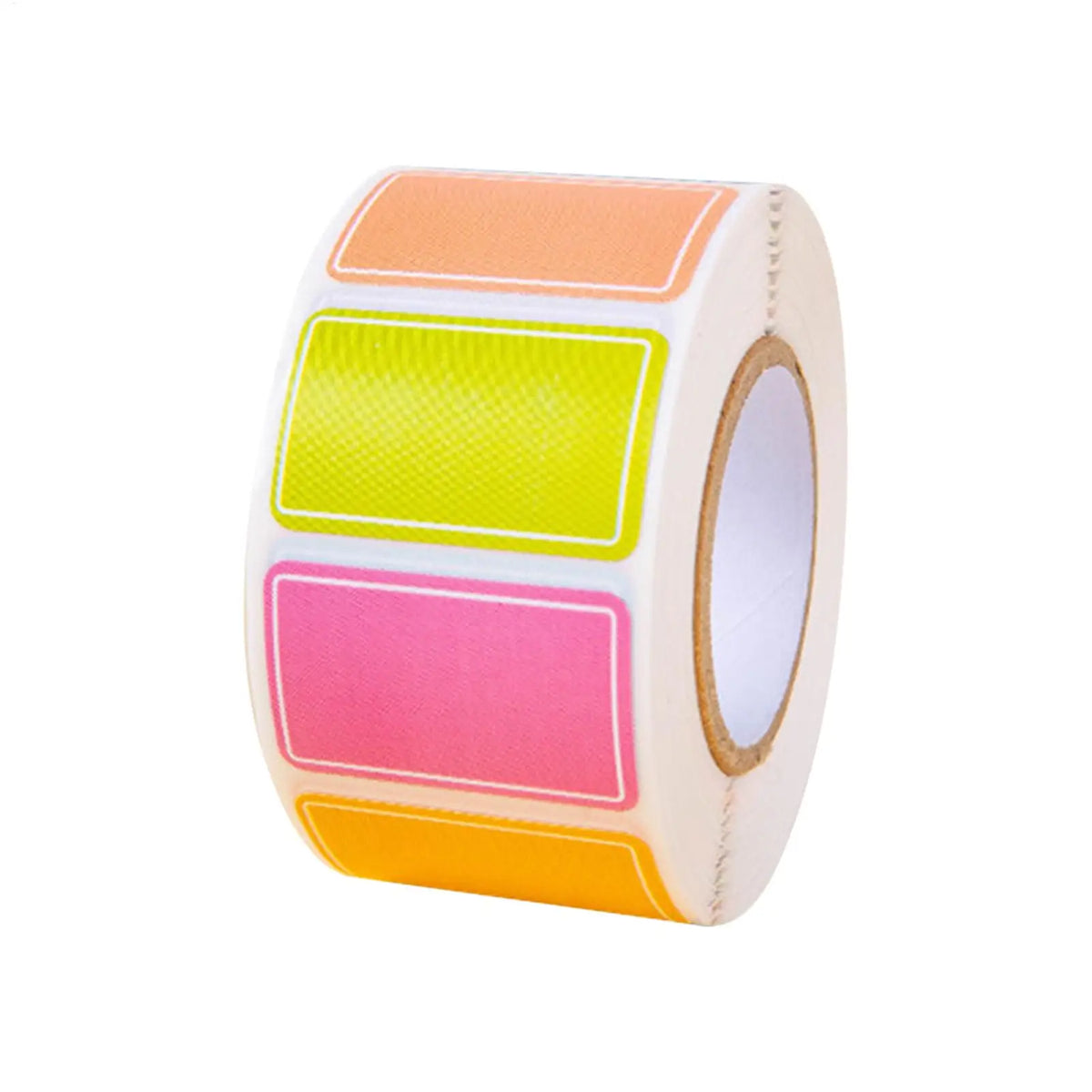 500-Pack Colored Waterproof Label Stickers – Food, Name & Date