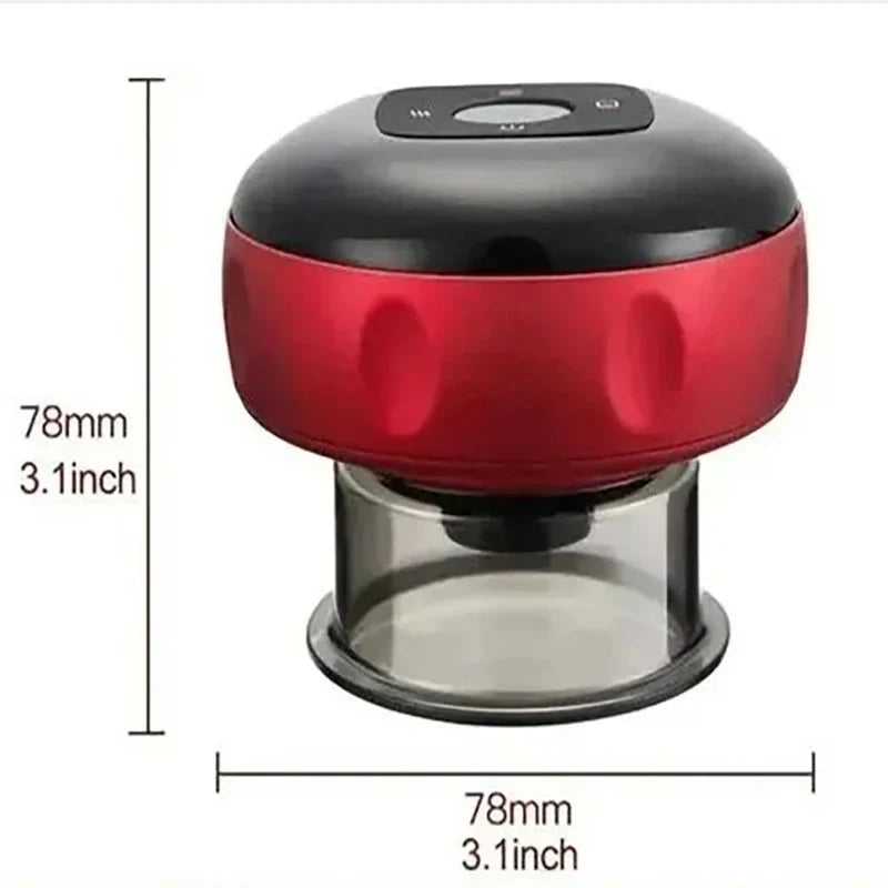 Plug-in Smart Vacuum Cupping Massager Gua Sha Supping Device Back