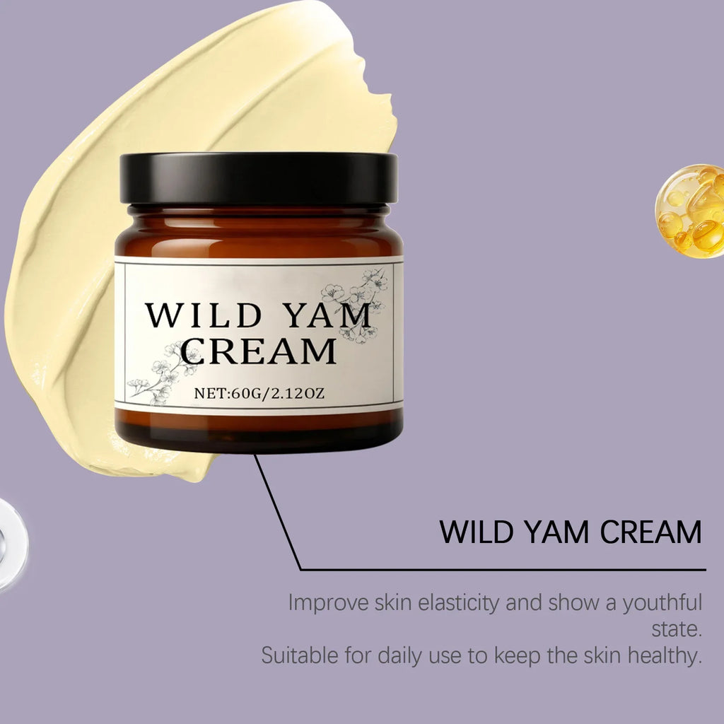Wild Yam Cream for Women – Natural Body Balance Cream 60g