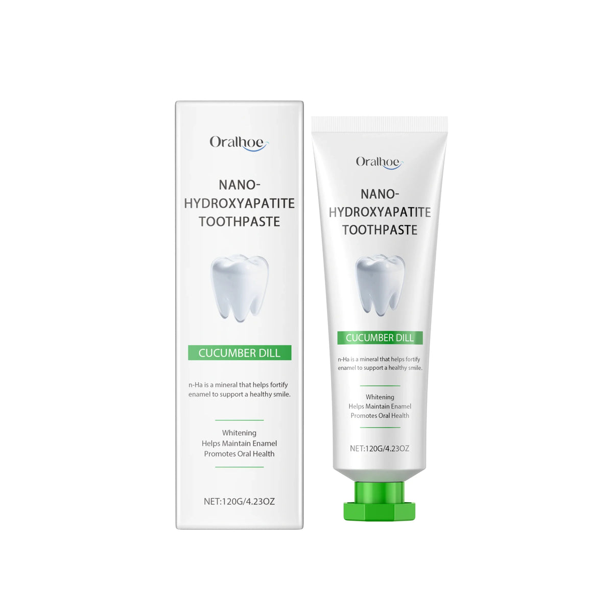 ORALHOE Whitening Probiotic Toothpaste – Tartar Remover 120g