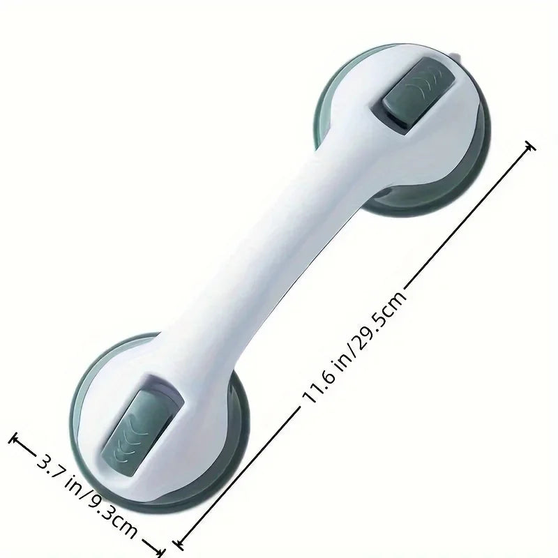 Suction Cup Shower Grab Bar – Anti-Slip Safety Handle 2 Pack