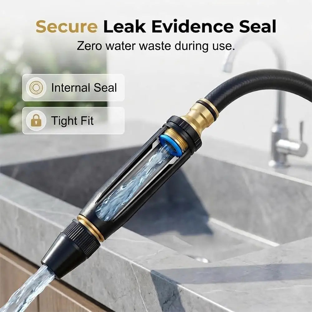 Adjustable Pressure Water Gun Nozzle Household Garden Hose Spray Car