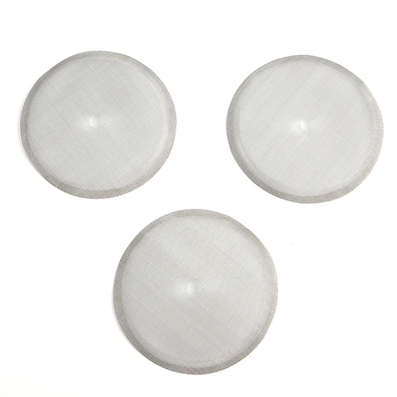 3-Pack Stainless Steel French Press Replacement Mesh Filters