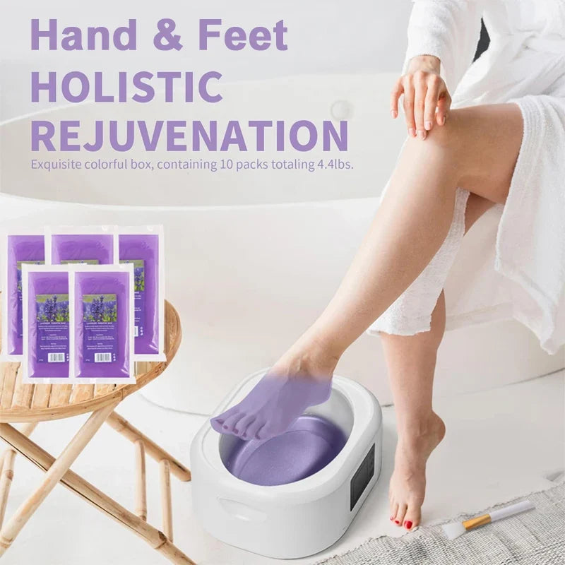 Paraffin Wax Hand & Foot Peel-Off Mask – Nourishing SPA Treatment