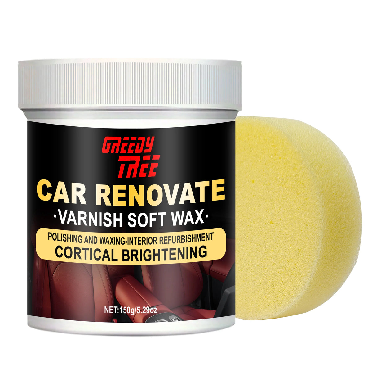Plastic & Rubber Repair Cream – Black Restoration & Scratch Remover