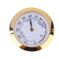 Mini 37mm Embedded Thermometer Hygrometer for Cigar Humidor