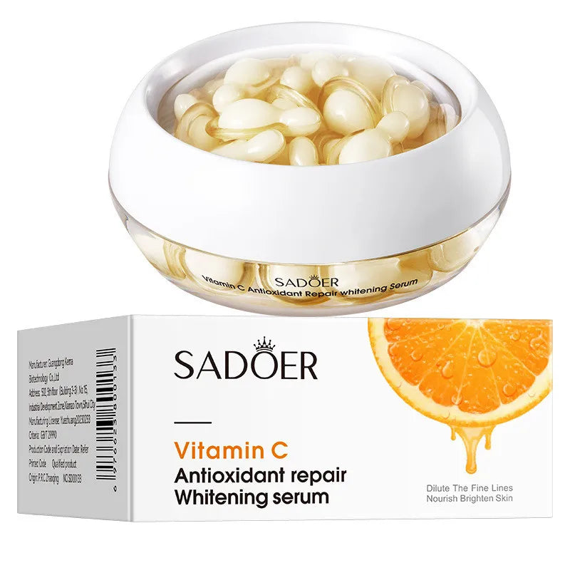 SADOER Vitamin C Brightening Capsule Serum 30pcs | Moisturizing
