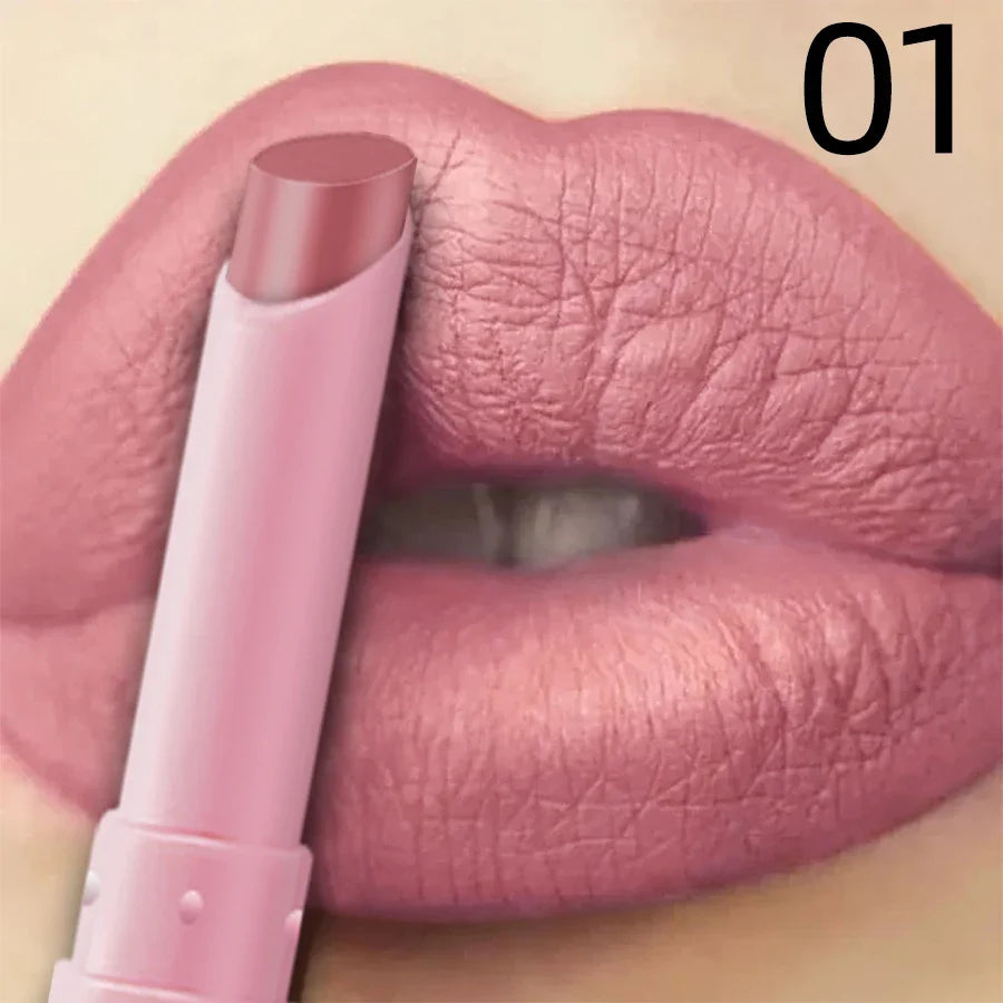 KAFURUX 15-Color Velvet Matte Lipstick – Long-Lasting Lip Tint