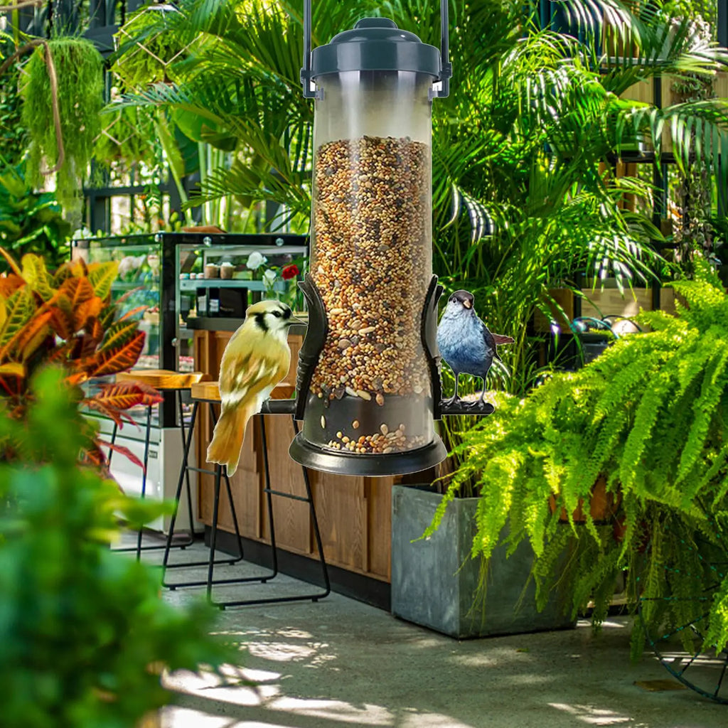 Outdoor Hummingbird & Wild Bird Feeder Tube | Balcony Garden