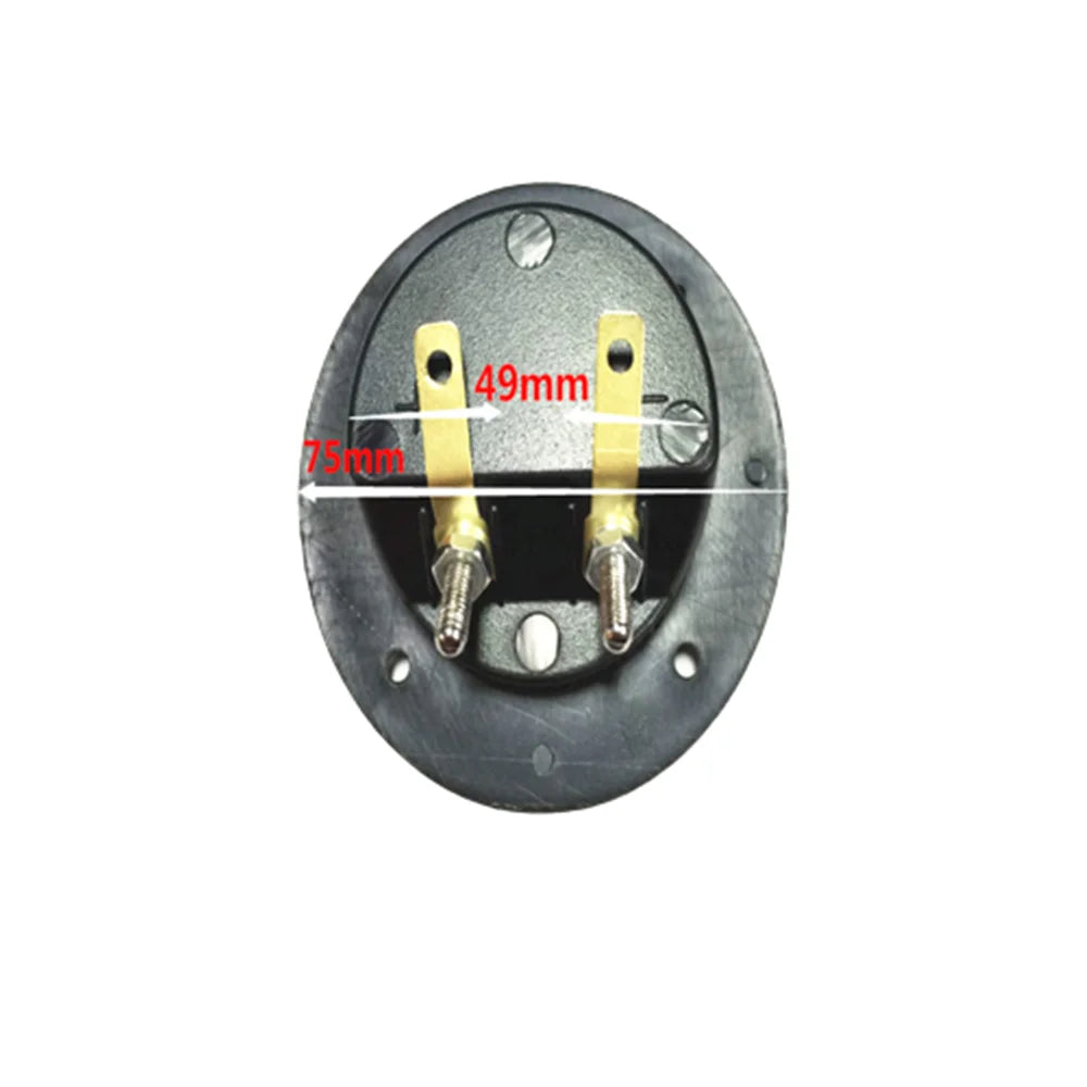 Professional Speaker Box Rear Back Panel Wiring Terminal Plug Round