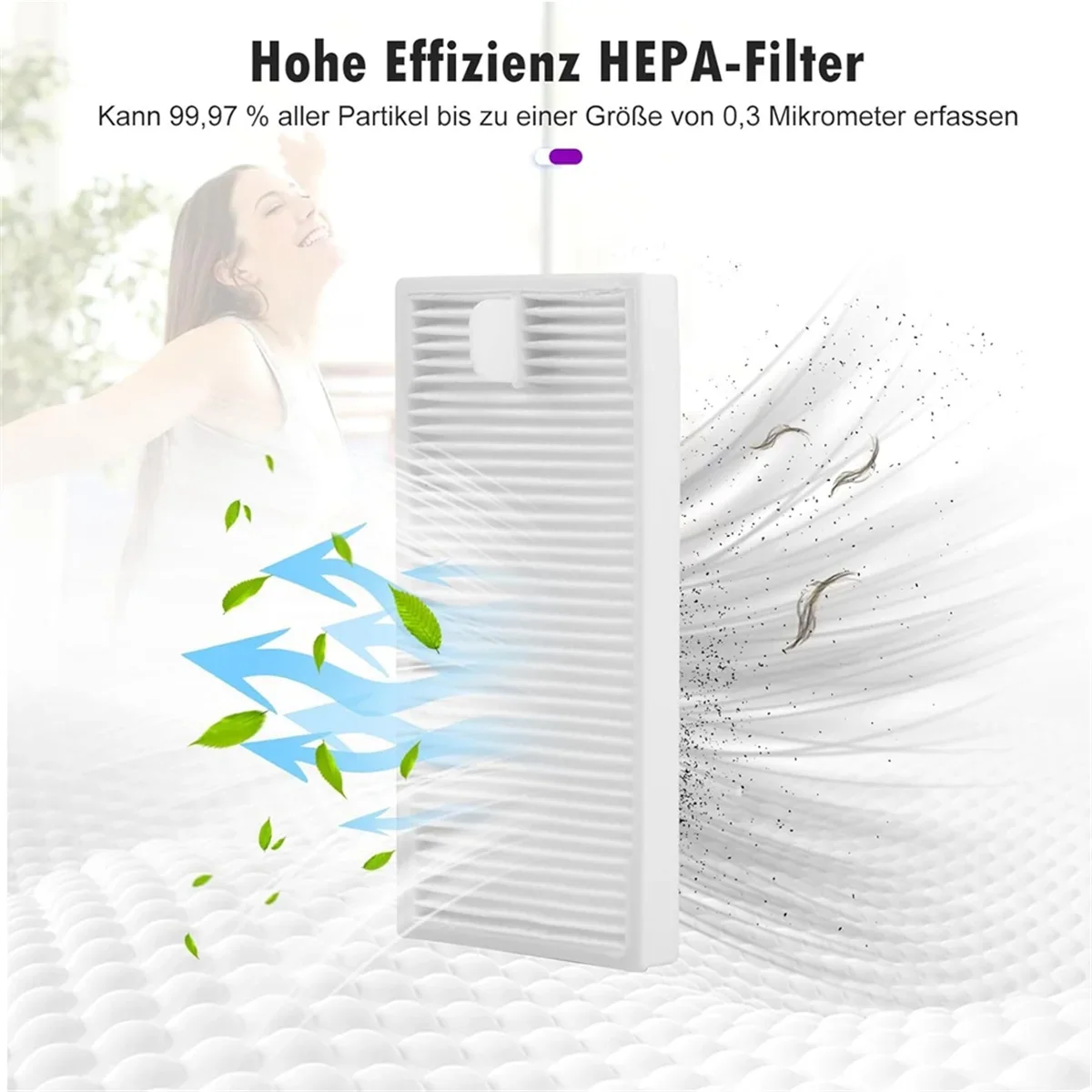 Eureka E10s Replacement Parts – Brush, HEPA Filter & Mop Kit